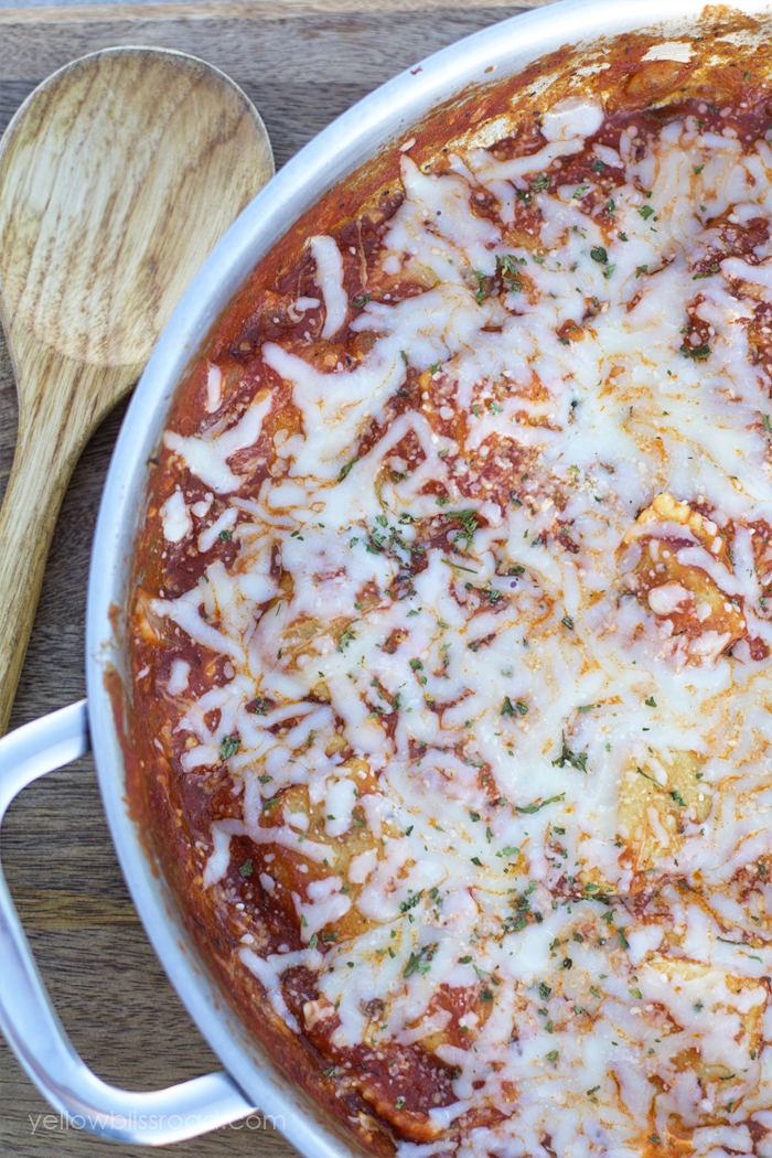 One Pan Skillet Lasagna 