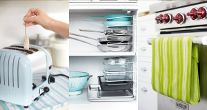 The best kitchen organization hacks on the web!! These tricks will help you keep your kitchen bright, clean and functional!