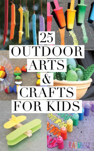 25 Outdoor Arts & Crafts
