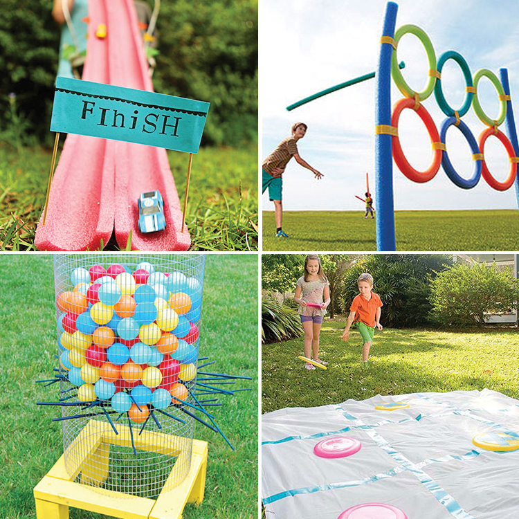 25 Outdoor Games to Make for Kids - I'm definitely making some of these!