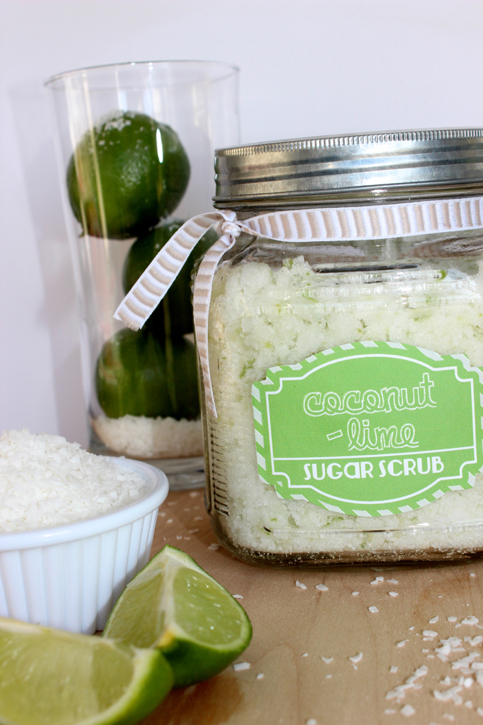 Coconut Lime Sugar Scrub Recipe