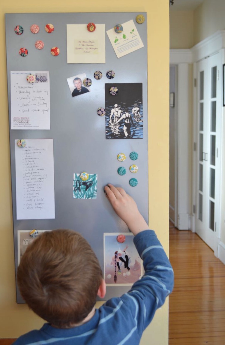 How to Make Fabric Covered Magnets — The Handcrafted Story