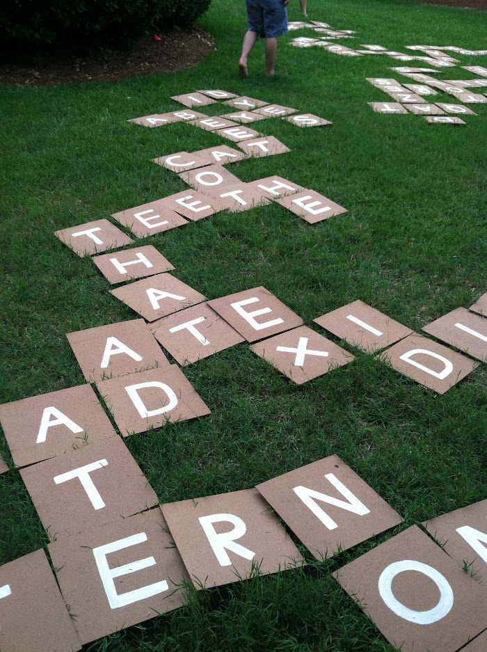 Lawn Scrabble