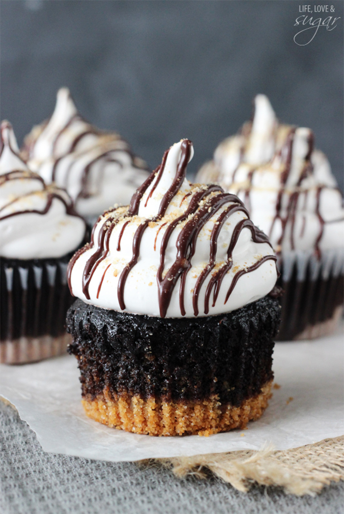 S'mores Cupcakes