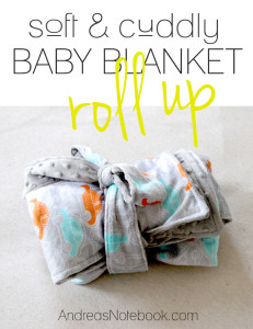 Baby blanket tutorial - LOVE!