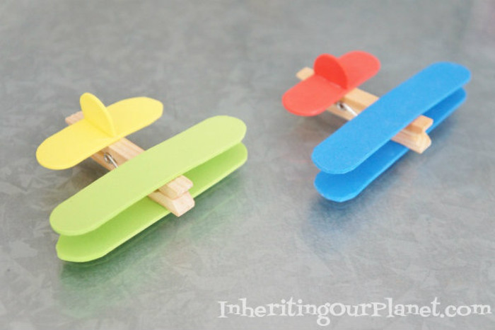 Airplane Kid Craft