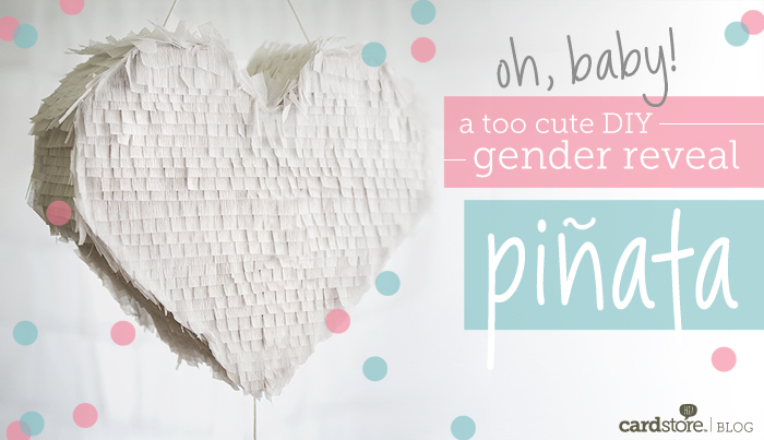 Instructions on how to build your own gender reveal pinata