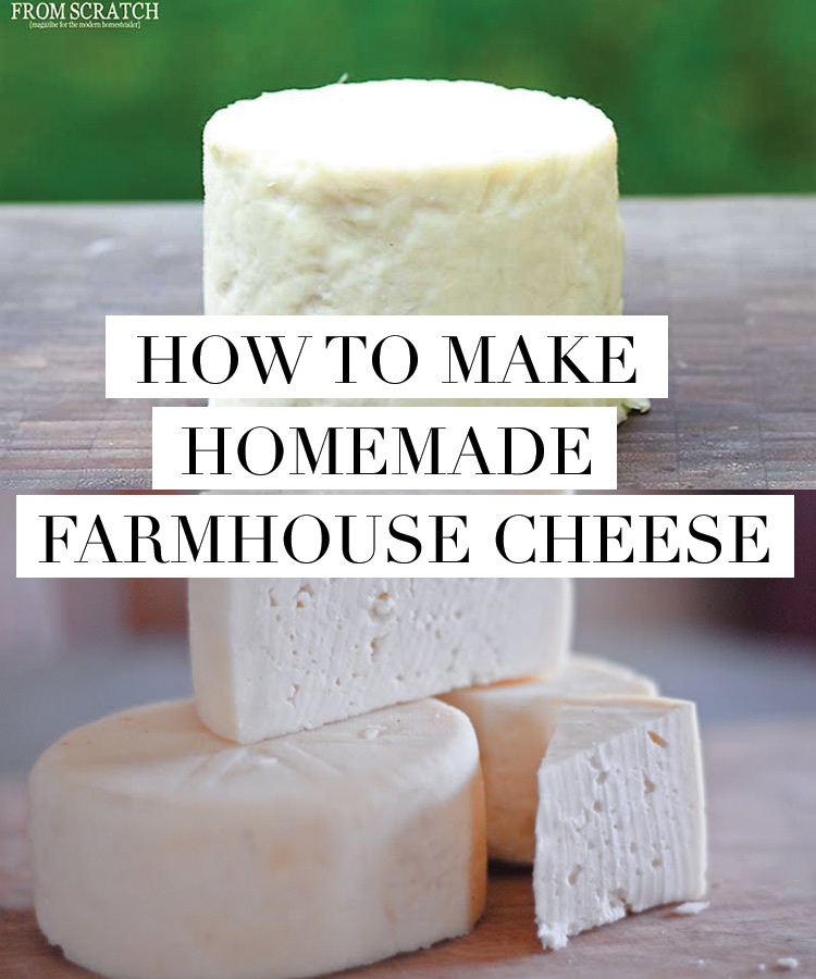 How to make FARMHOUSE CHEESE - easier than you think!