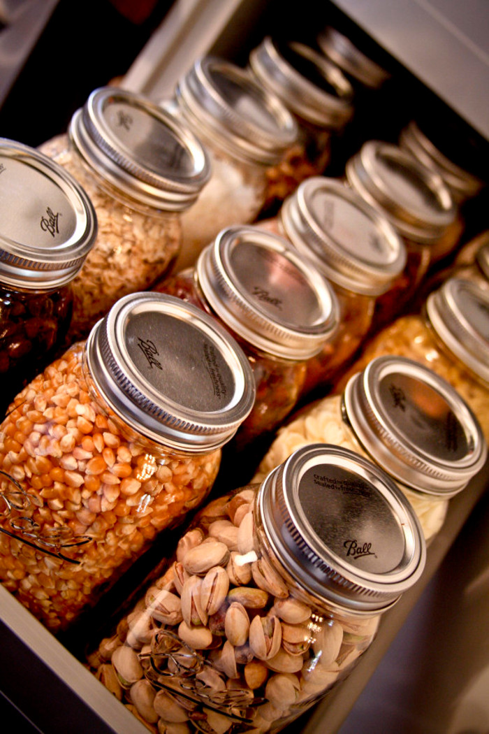 Mason Jar Pantry