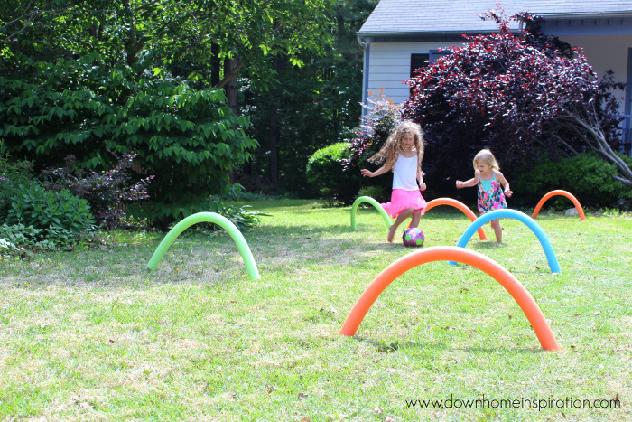 Pool Noodle Croquet