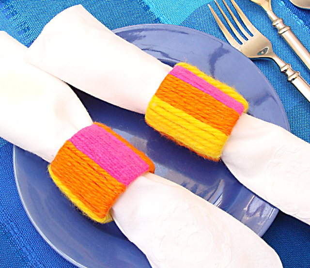 yarn-napkin-rings