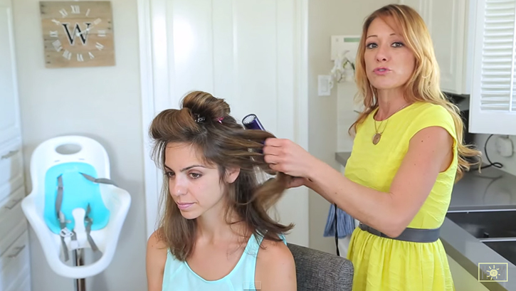 5 minute blowout hairstyle