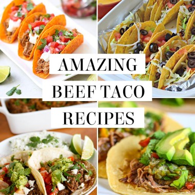 Amazing beef taco recipes