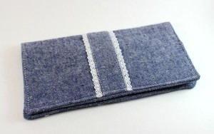 Final Checkbook Cover with Pleated Front