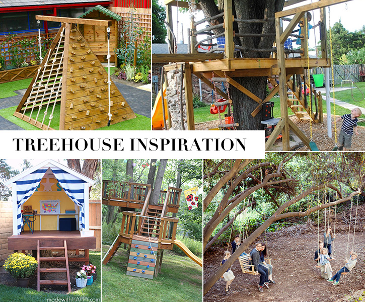 great ideas for treehouses!