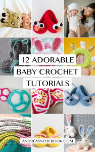 12 adorable baby crochet tutorials