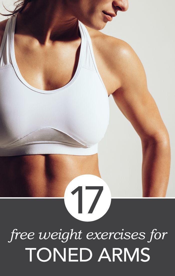 17 Free Weight exercises for your arms