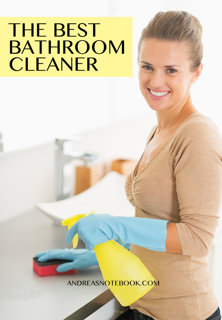 This is THE BEST bathroom cleaner. You'll never go back to store bought!