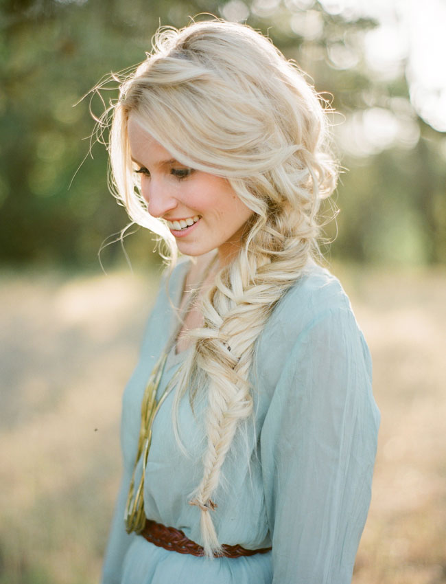 Messy Fishtail Braid