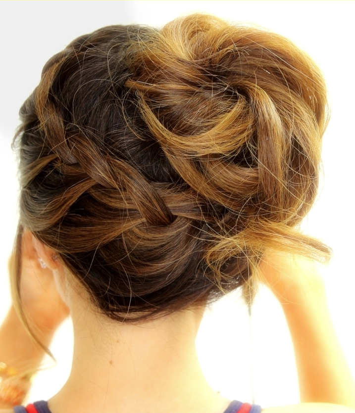 Messy Side Bun