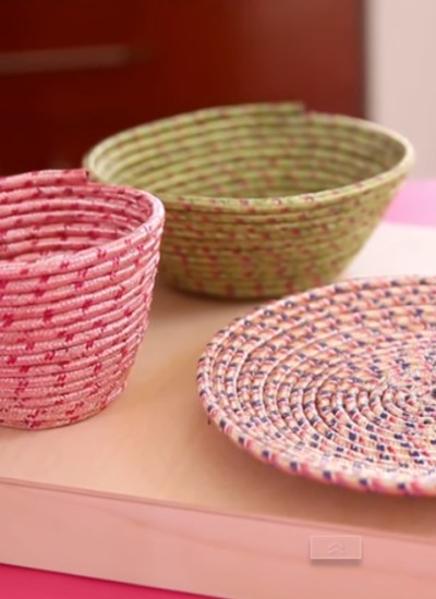 DIY Rope Bowls - I didn't know this was so easy!