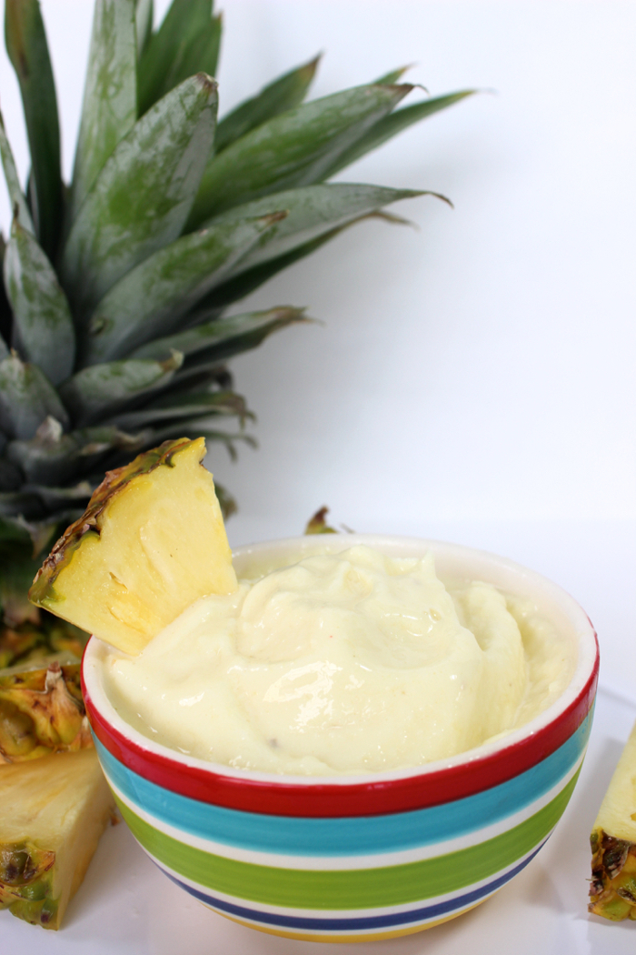 pineapple frozen yogurt