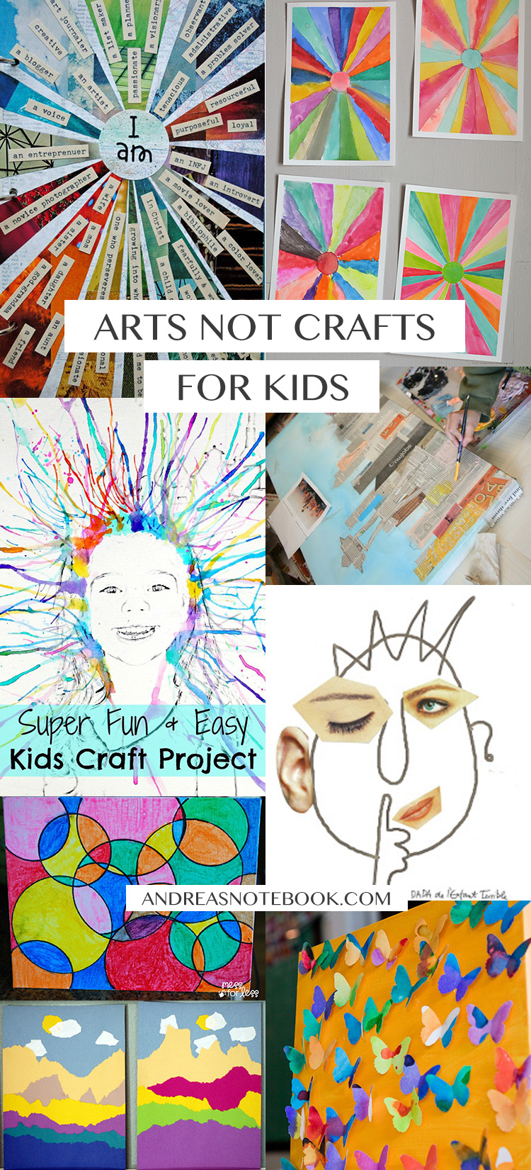 Make Art Not Crafts for Kids