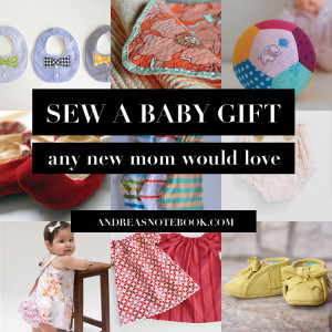 Sew a baby gift new moms will love!