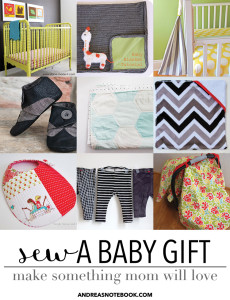 Sew a baby gift new moms will love!