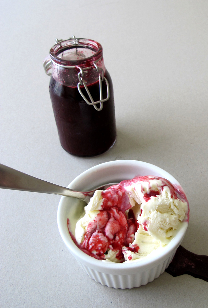 tangy triple berry ice cream syrup recipe