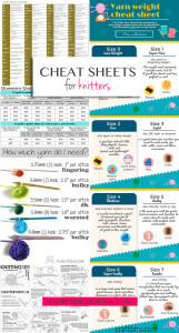 Cheat Sheets for knitting!