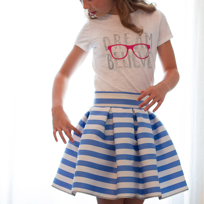 Dreamer Pleated Skirt tutorial