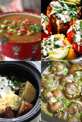 30 Vegetable Crock Pot Recipes (these all look amazing!)