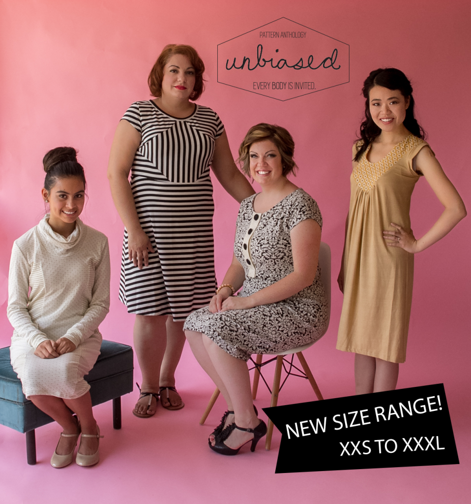 Introducing the UNBIASED Collection! Sewing patterns for every body.