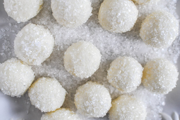 White Chocolate Lemon Truffles