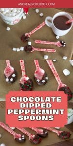 peppermint candy shaped like spoons with chocolate on the spoon end - text: chocolate dipped peppermint candy