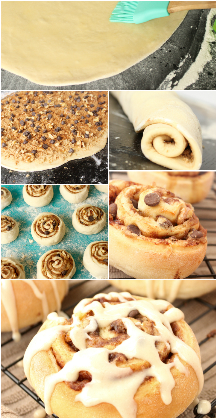 Cinnamon Rolls Process