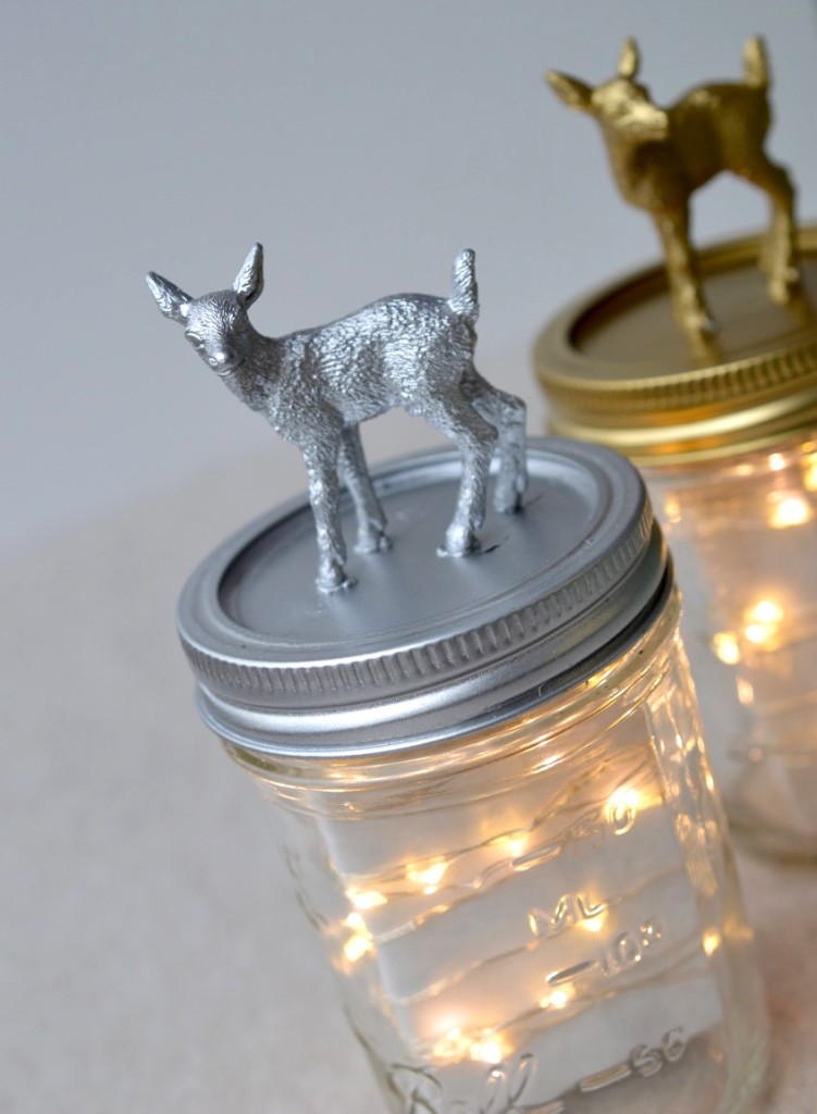 DIY :: Holiday Fairy Light Jars