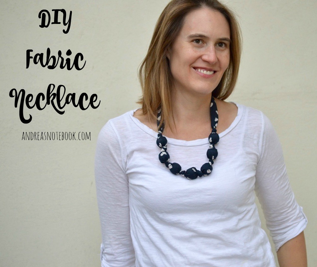 fabric necklace cover