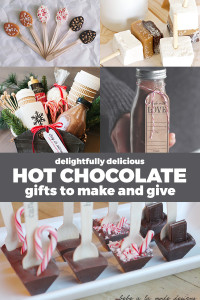 Homemade hot chocolate gift ideas