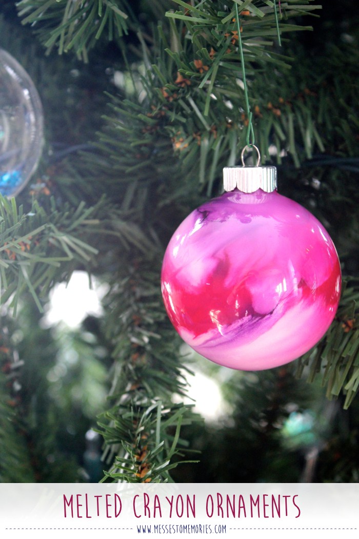 Melted Crayon Ornaments