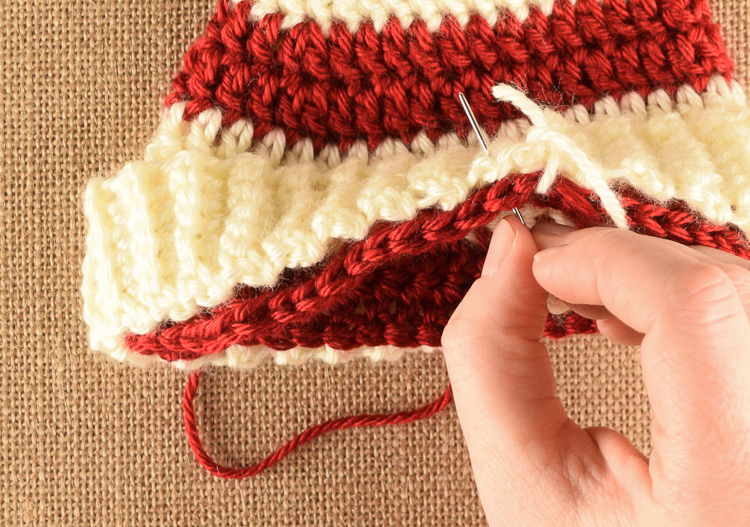 How To Attach A Band To A Hat In Crochet