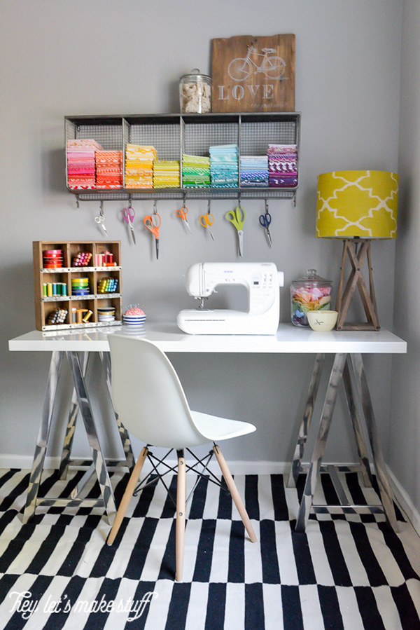 Inspiring Small Sewing Spaces