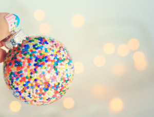 Make a candy ornament!