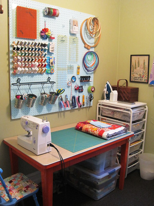 15 Small Sewing Spaces That Inspire