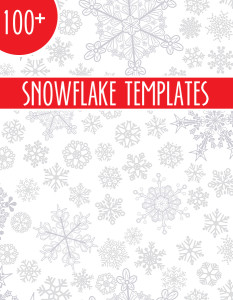 Over 100 snowflake templates