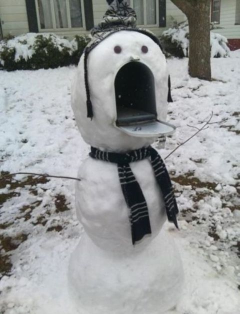 Clever Ways To Build A Snowman