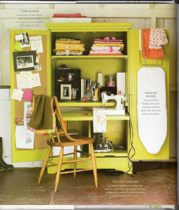 Inspiring Small Sewing Spaces