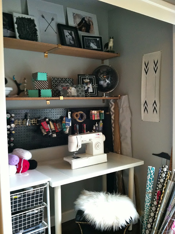 Inspiring Sewing Closets