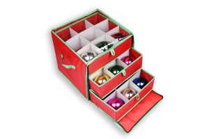 Storage drawers for christmas ornaments